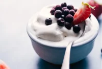 Heavenly Vanilla Frozen Yogurt