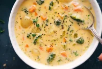 Creamy Potato Broccoli Cheese Soup