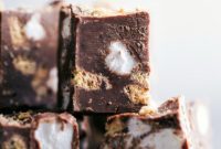 Toasted Marshmallow Chocolate Fudge