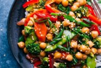 Crispy General Tso Chickpeas