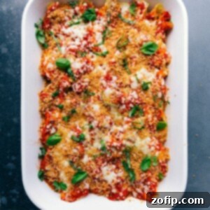 Ultimate Chicken Parm Shells 2 Warm and delicious meal, ready to be served.