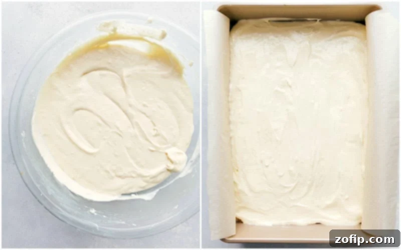 Ingredients for pumpkin cheesecake bars laid out on a kitchen counter: cream cheese, pumpkin puree, spices, graham crackers, butter, sugar, and flour.