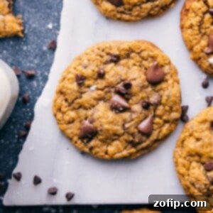 Delicious Pumpkin Oatmeal Chocolate Chip Cookies