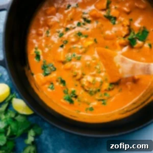 Mango Chicken Curry served with rice