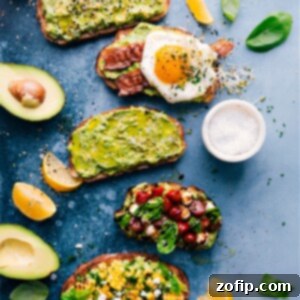 A beautifully plated Avocado Toast, ready to be enjoyed.