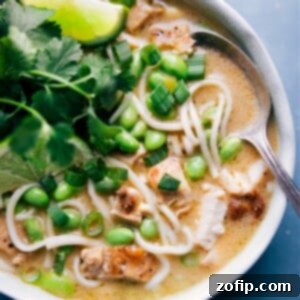 Green Curry Noodle Soup