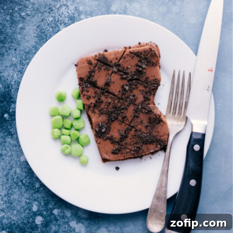 April Fools steak and peas prank