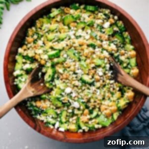 Cucumber Feta Salad in a bowl ready to be enjoyed.