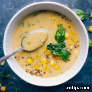 Velvety Sweet Corn Soup 2 Easy Corn Soup