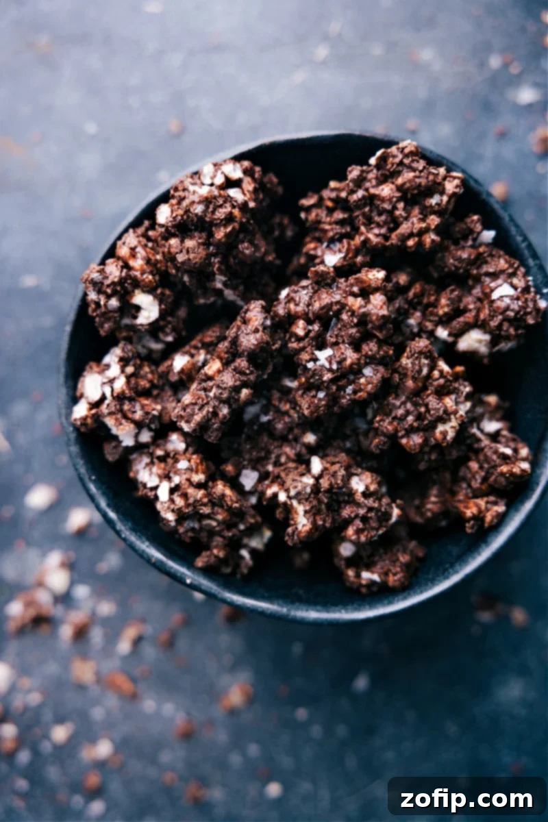 A bowl of Healthy Crunch Bars