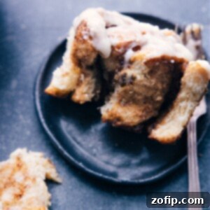 Finished Easy Cinnamon Rolls with Cream Cheese Frosting