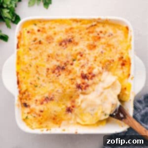Au Gratin Potatoes, a delicious side dish
