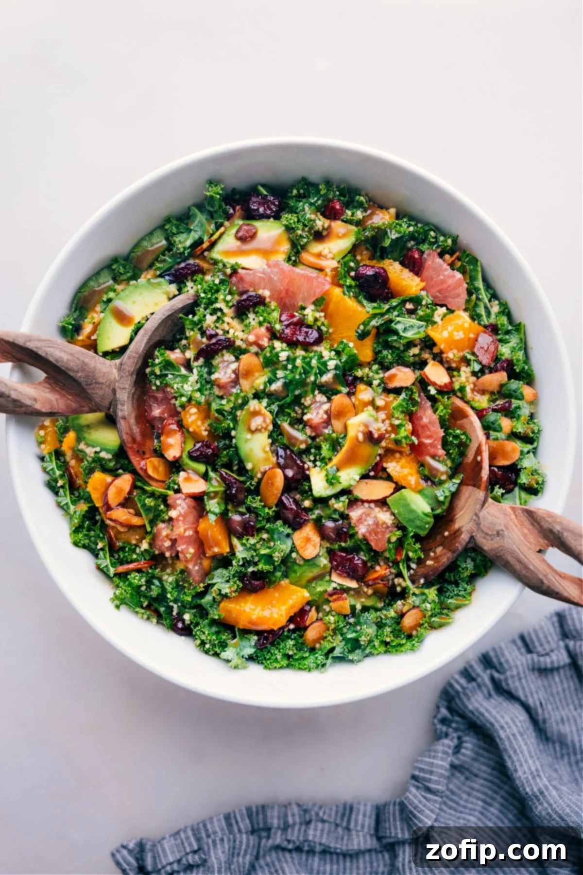 A vibrant and fresh Grapefruit Salad in a bowl, garnished and ready to be served as a delightful meal.