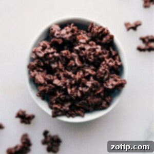 A bowl filled with homemade Buncha Crunch clusters, ready to be enjoyed.