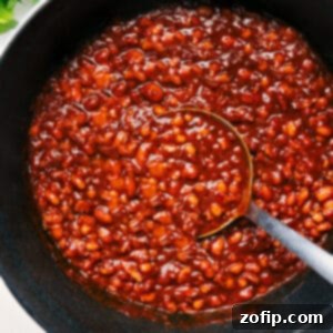 Delicious Baked Beans in a Pot
