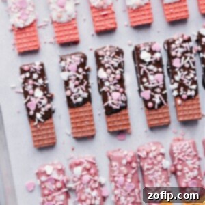 Delicious Chocolate Covered Wafers recipe image