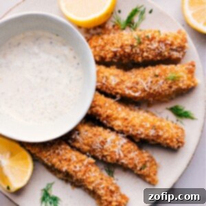 Crispy Homemade Fish Sticks