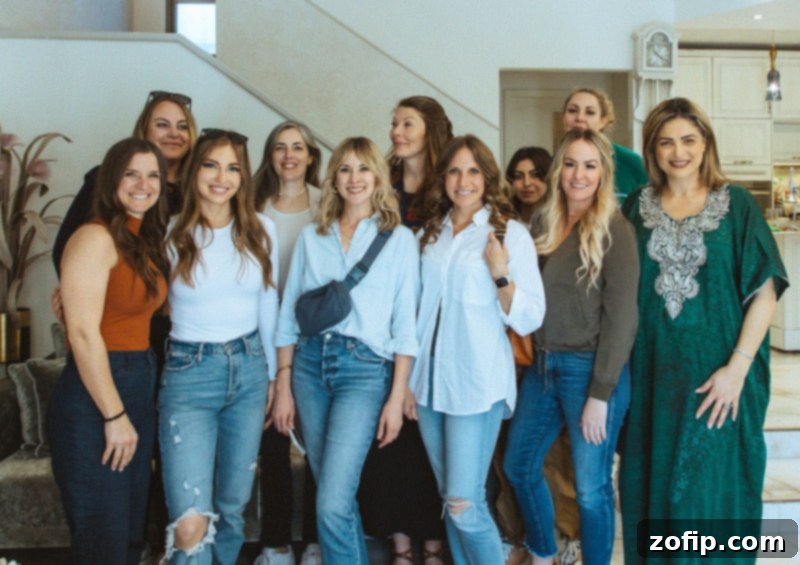A group photo of happy food bloggers and friends who visited Israel, with Doris on the far right.
