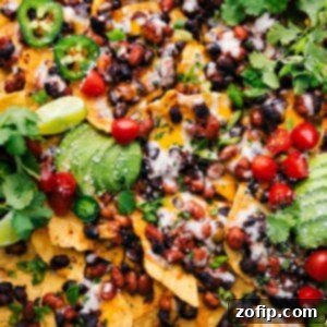 Veggie Nacho Fiesta 4 Delicious Vegetarian Nachos, freshly baked with melted cheese and ready for toppings.
