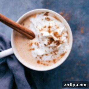 Cozy Pumpkin Spice Steamer 2 Indulgent pumpkin spice latte steamer, a warm and comforting fall beverage.