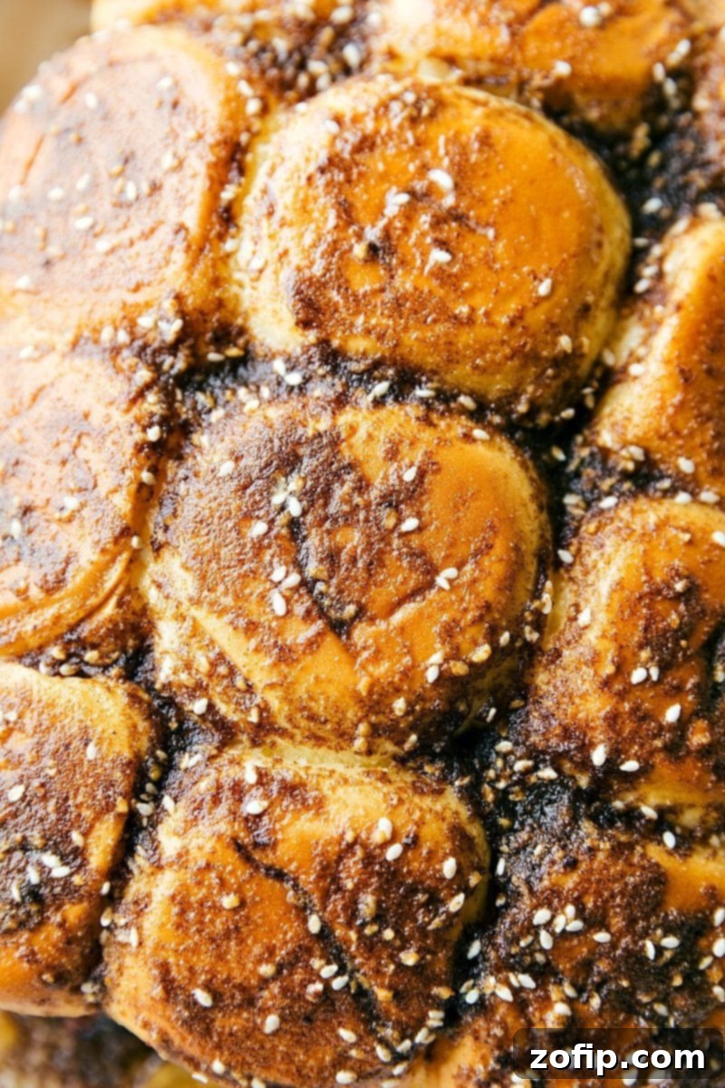 The Best French Dip Sliders French Dip sliders all in a pan fresh out of the oven.