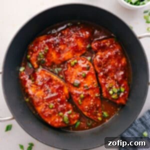 Skillet Honey Garlic Chicken