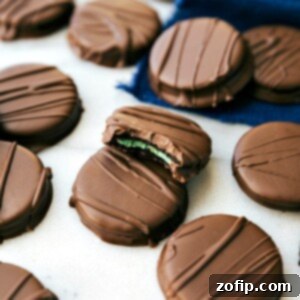 Easy Thin Mint Cookies recipe image