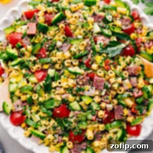 Italian Grinder Pasta Salad