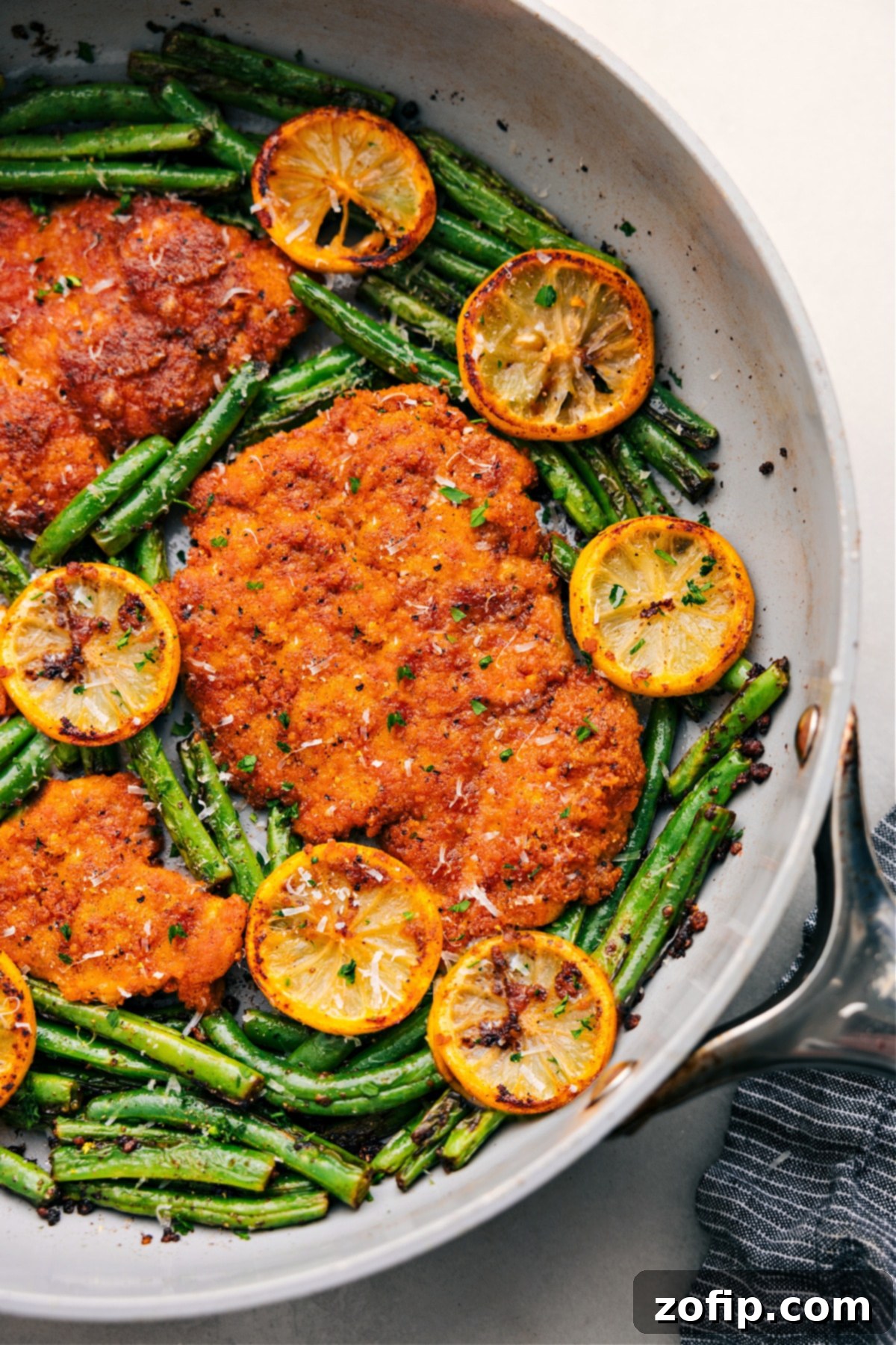 The finished one-skillet dinner is ready to be enjoyed.
