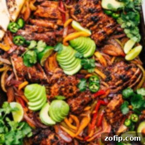 Sheet Pan Chicken Fajitas