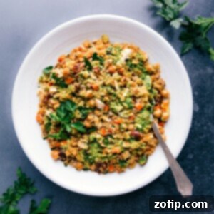 Delicious Protein Packed Quinoa Pilaf