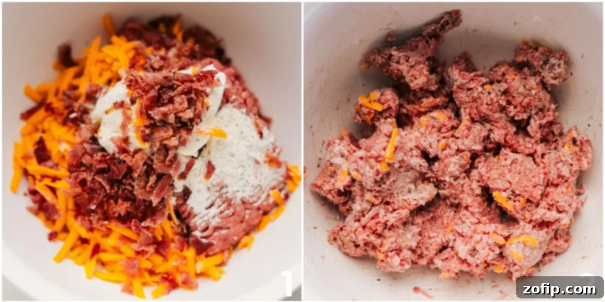 Ingredients for Crack Burger sauce laid out on a countertop.