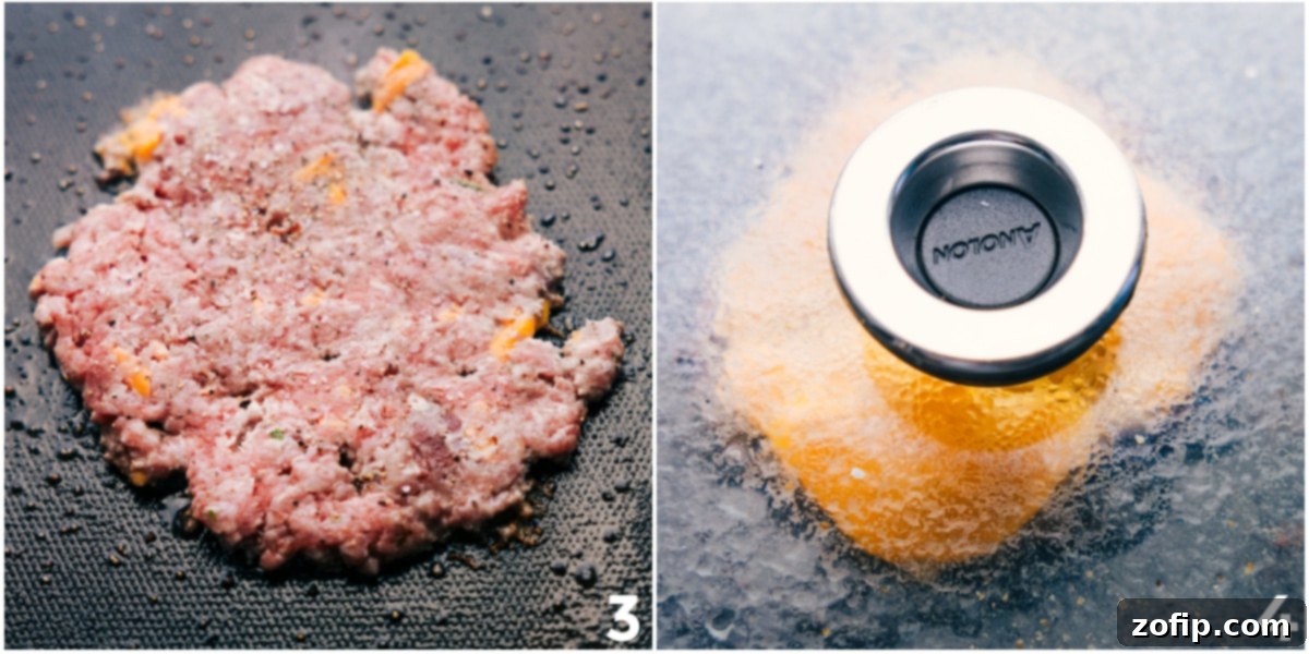 Assembled Crack Burgers ready to be served, showcasing all the delicious toppings.