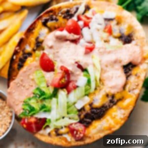 Smash Burger Tacos recipe image