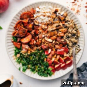 Delicious Chicken Sweet Potato Harvest Bowl