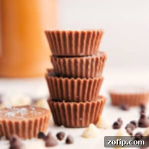 Close-up of Peanut Butter Meltaways, highlighting their smooth texture and two-tone appearance.