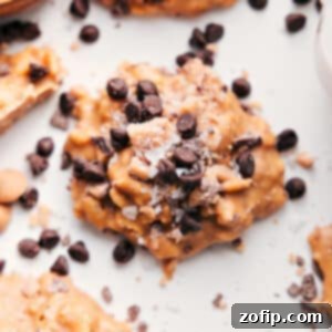 White Chocolate Pretzel Clusters