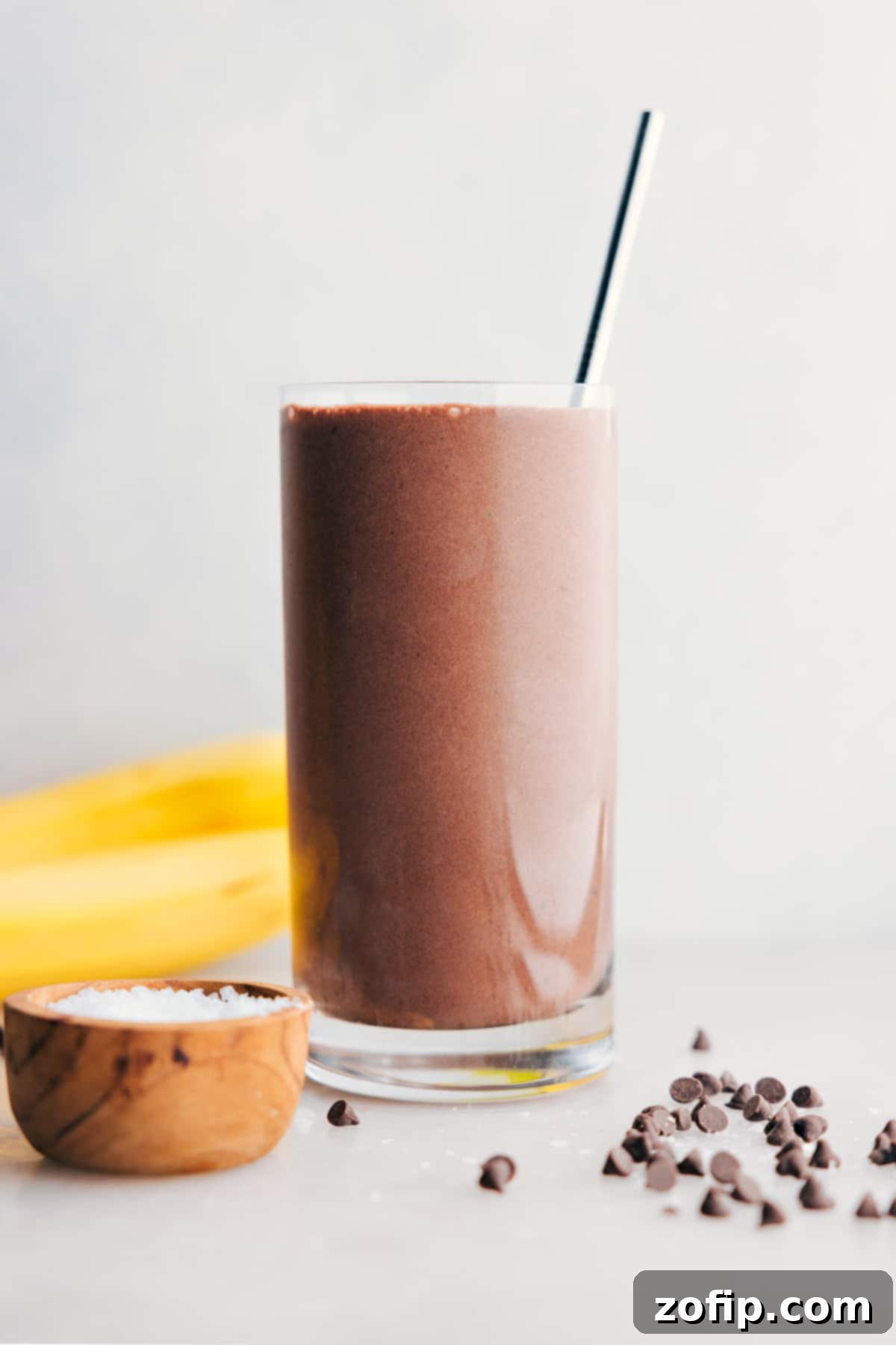 The best Chocolate Protein Shake recipe that tastes like a milkshake.