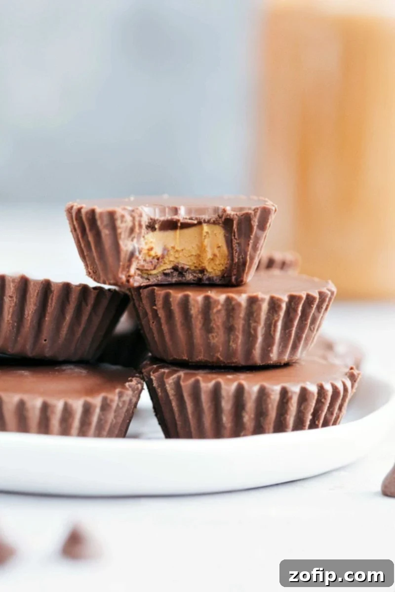 Delicious homemade Cookie Butter Crunch Cups with a crispy chocolate shell and creamy cookie butter filling, made with just 6 ingredients and 10 minutes prep time.