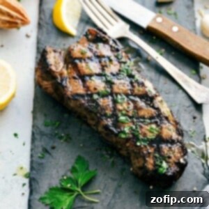 The Ultimate Steak Marinade Recipe 2 Cooked meat fresh off the grill.