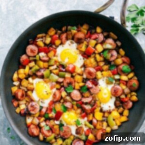 Sheet Pan Sausage and Roasted Vegetables 7 One Pan Sausage and Veggie Hash