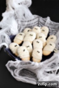 Mummy Milanos - the easiest Halloween treat! A quick and fun no-bake dessert.
