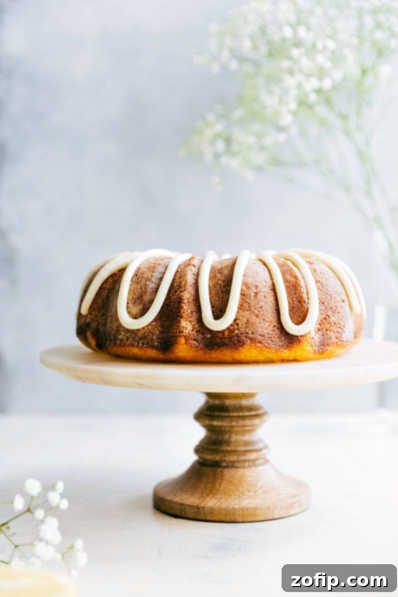 Perfect Lemon Bundt Cake with Buttercream Frosting The ultimate lemon bundt cake -- bursting with lemon flavor, moist, and so delicious with the most amazing lemon buttercream frosting.