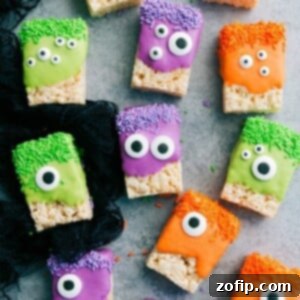 Monster Rice Krispies Treats
