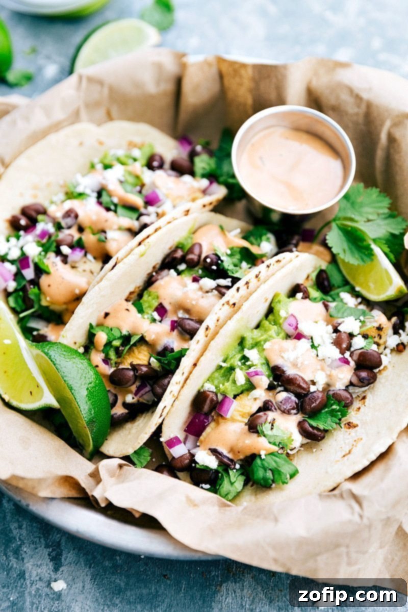 Delicious and easy BBQ Chicken Tacos recipe, part of a 3-meal series using one rotisserie chicken