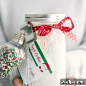 Mason Jar Cookie Delights 5 Finished Mason Jar Sugar Cookies on a cooling rack.
