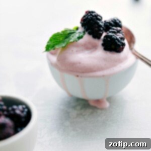 Delicious and creamy Strawberry Frozen Yogurt