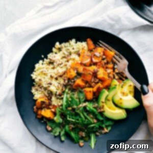 Roasted Butternut Squash Bowls Recipe Image