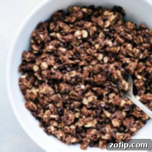 No-Bake Chocolate Granola