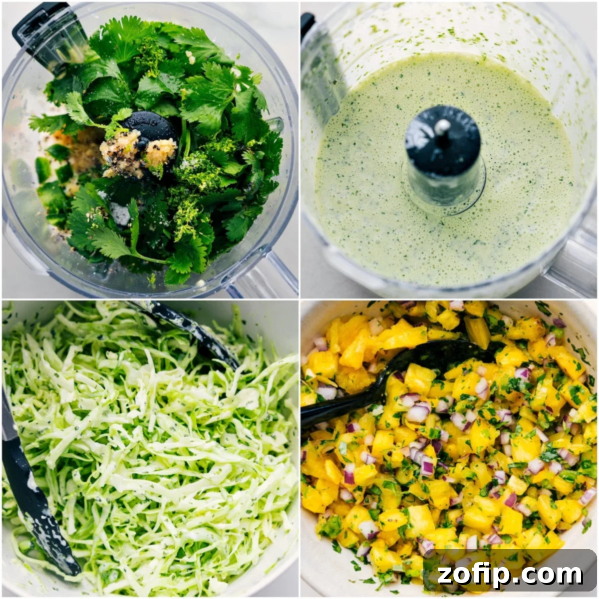 Freshly assembled Jerk Chicken Tacos on a platter, ready to be served, with a focus on the succulent chicken and colorful salsa.